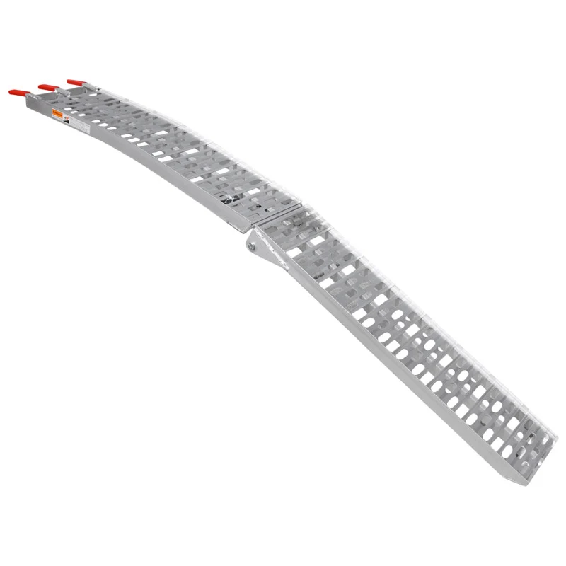 Rampe Moto-Quad-VAE P2R Aluminium R2 Pliable En 2 - Longueur 2.26M - Largeur 28 cm - Capacite 340 Kg (Vendu A L'Unite)