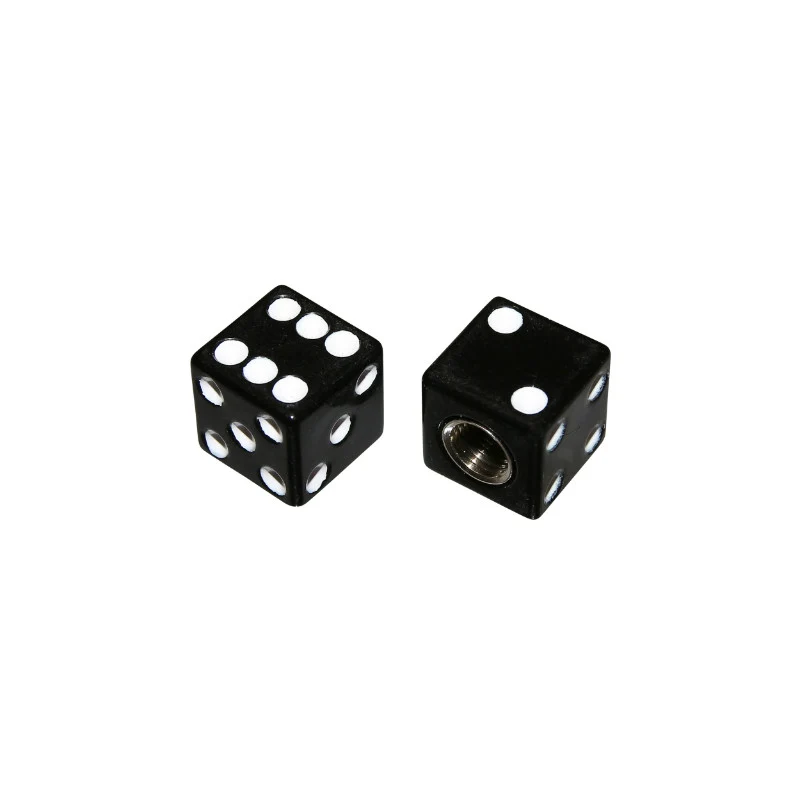 Bouchon De Valve Scoot-Cyclo Replay Vs De Noir (Paire)