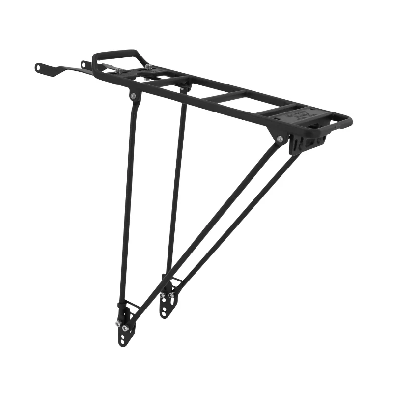 Porte Bagage Vélo Arrière A Tringles Pletscher Werso Alu Noir 26"-28"-700C Compatible Systeme Mik Gamme Basil -Poids Maxi 27 Kg