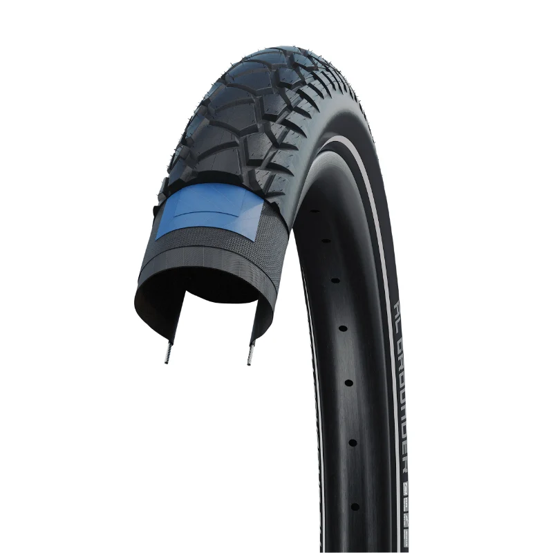 Pneu VTT Suv - VAE 29 X 2.35 Schwalbe Al Grounder Addix Performance Noir Tr (60-622) Double Defense Flanc Reflex Homologué VAE E50