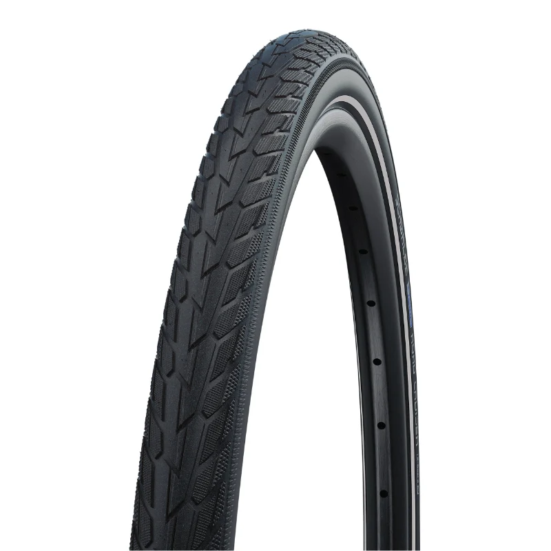 Pneu VTC Urbain 700 X 40 Schwalbe Road Cruiser Hs484 Noir Tr (42-622) Renfort K-Guard Flanc Reflex