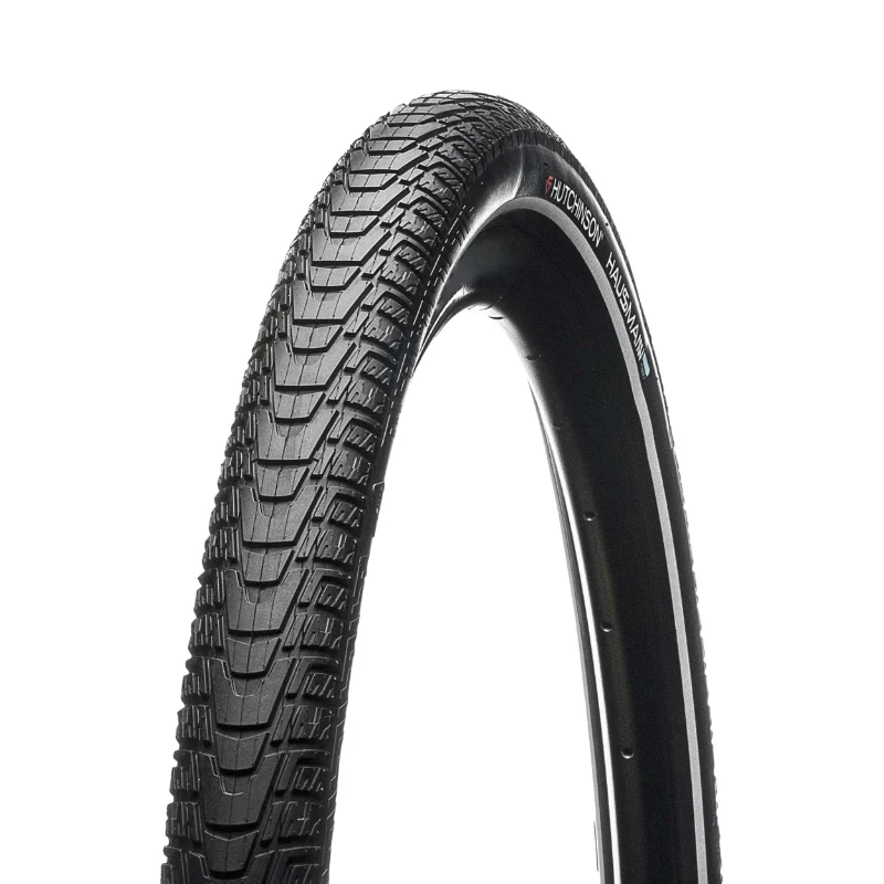 Pneu VTT Urbain - VAE 27.5 X 2.40 Hutchinson Haussmann Infinity Protect Noir Tr Reinforced 5 mm Flanc Reflex (57-584) Homologué VAE E50