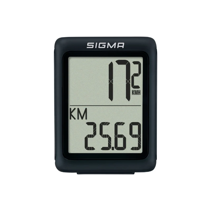 Compteur Sigma Bc 5.0 Wr A Fil Noir ( 5 Fonctions)
