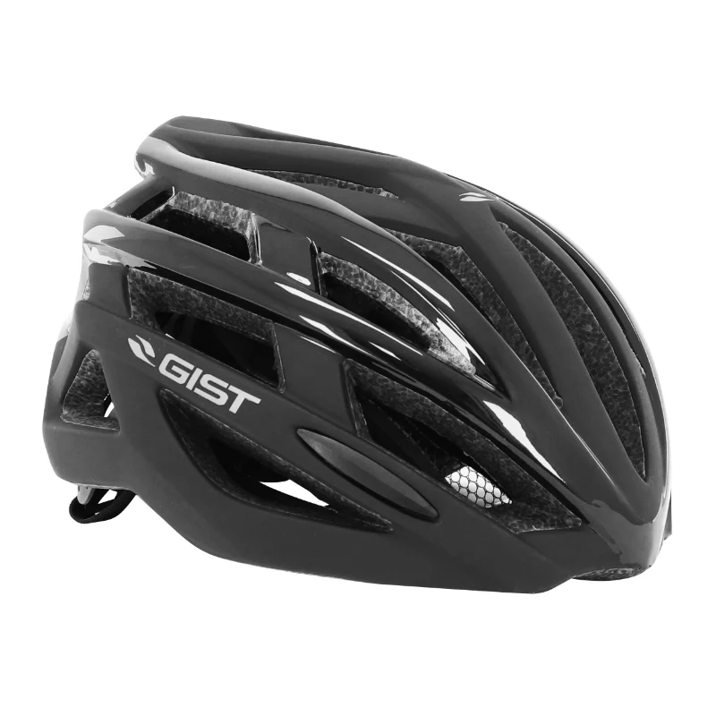 Casque Vélo Adulte Gist Route Planet Noir In-Mold Taille 52-58 Réglage Molette 212 G