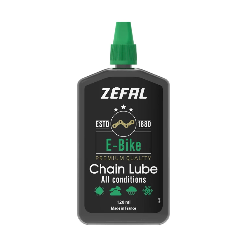 Lubrifiant Vélo Chaîne Zefal E-Bike Chain Lube Toutes Conditions (Burette 120Ml)