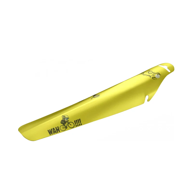 Garde Boue Route-VTT Clipsable AR Velox Colori Jaune Tour De France - Yahoo-Wahoo - Clipsable Sous La Selle (Vendu A L Unite)