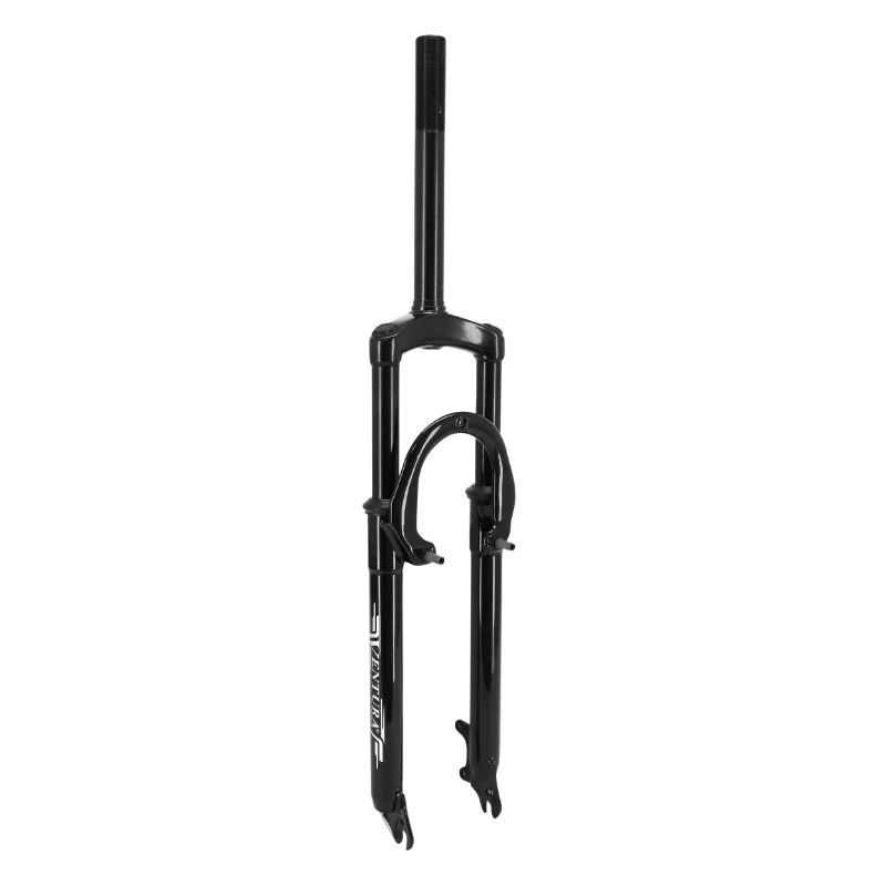 Fourche VTC 28 " Zoom Swift Alu Ressort Noir Deb. 50 mm Pivot (240-85) Filete 1"1-8-28,6 - 25,4 Intérieur Compatible V-Brake-Disque