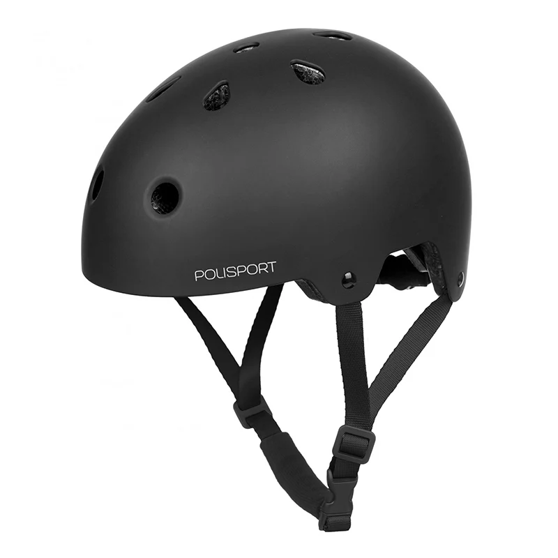 Casque Vélo Urbain-City Adulte Polisport Urban Pro Noir Taille 58-61 System Quick Lock