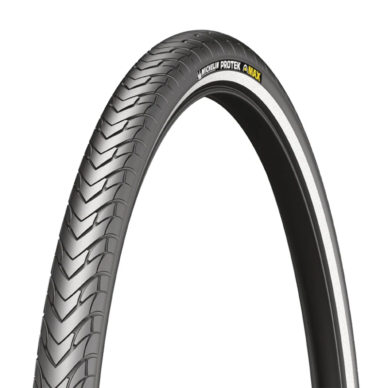 Pneu City 20 X 2.20 Michelin Protek Max Renfort 5 mm Noir Tr (56-406) Usage Intensif Flanc Reflex Compatible VAE (Offre Spéciale)