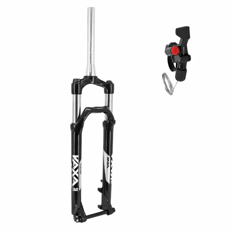 Fourche VTT 29 " Zoom 868S A Ressort Noir Réglable-Blocable Avec Manette Au Cintre Deb. 100 mm Pour Axe Traversant Boost 15-110 Pivot Lisse Conique 1''1-8-1"1-2 Extérieur Compatible Disque