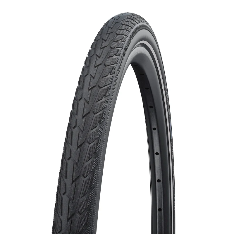 Pneu VTT Urbain 26 X 1.75 Schwalbe Road Cruiser Hs484 Noir Tr (47-559) Flanc Reflex