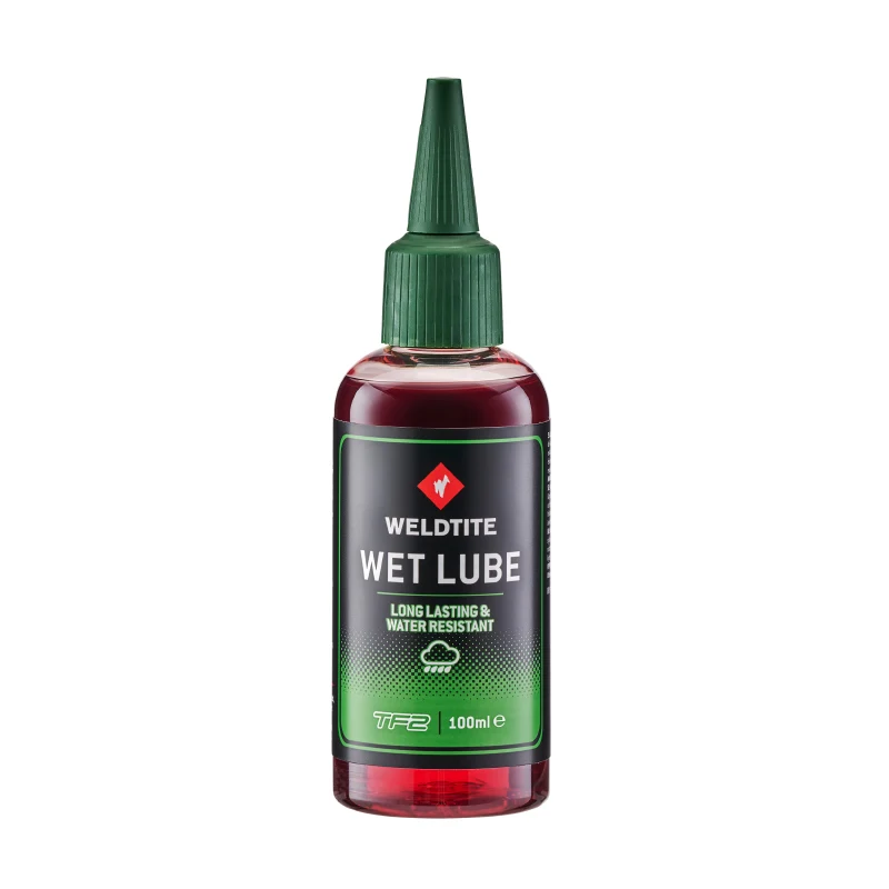 Lubrifiant Vélo Chaîne Weldtite Tf2 Wet Lube Conditions Humides (100Ml)