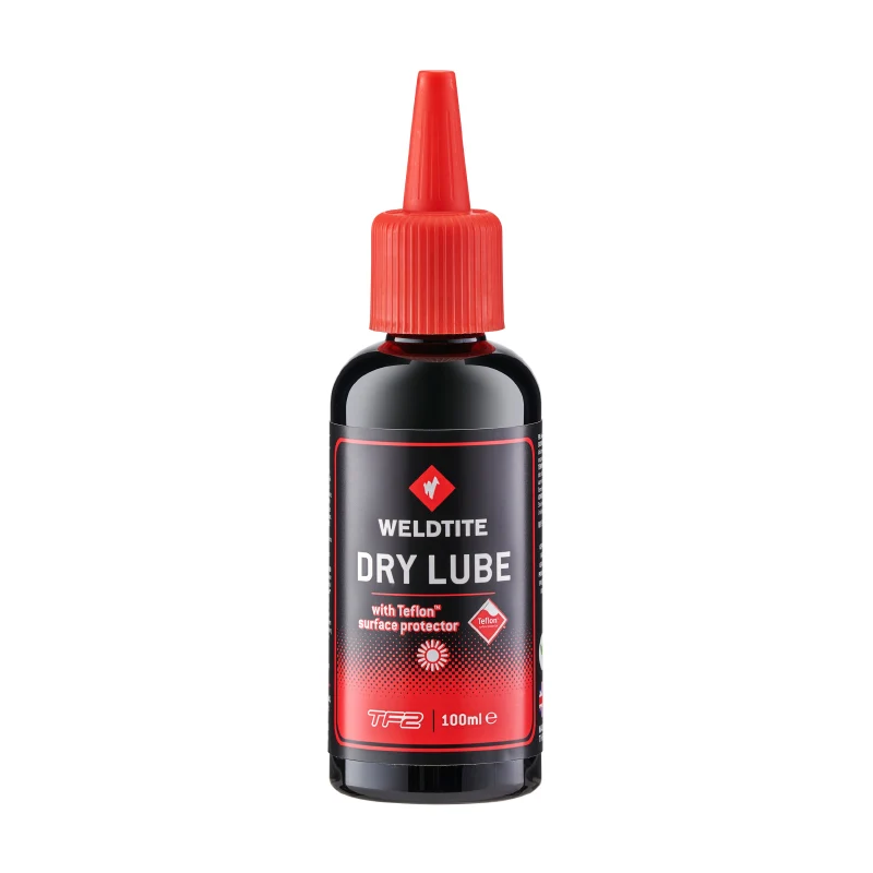 Lubrifiant Vélo Chaîne Weldtite Tf2 Dry Lube Au Teflon Conditions Seches (100Ml)