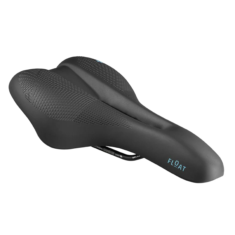 Selle Royal Float Sport Avec Trou Central A Memoire De Forme Athletic Noir 267X161 mm 382G