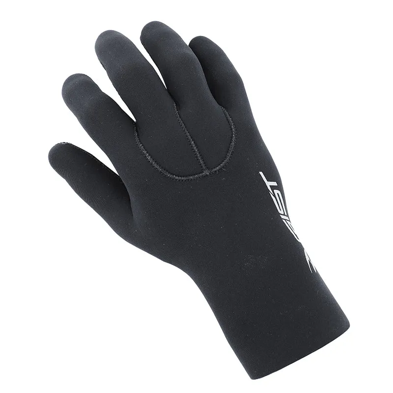 Gants Vélo Hiver Long Gist Neoprene 2.5 mm Noir Long L (Paire Sur Carte)