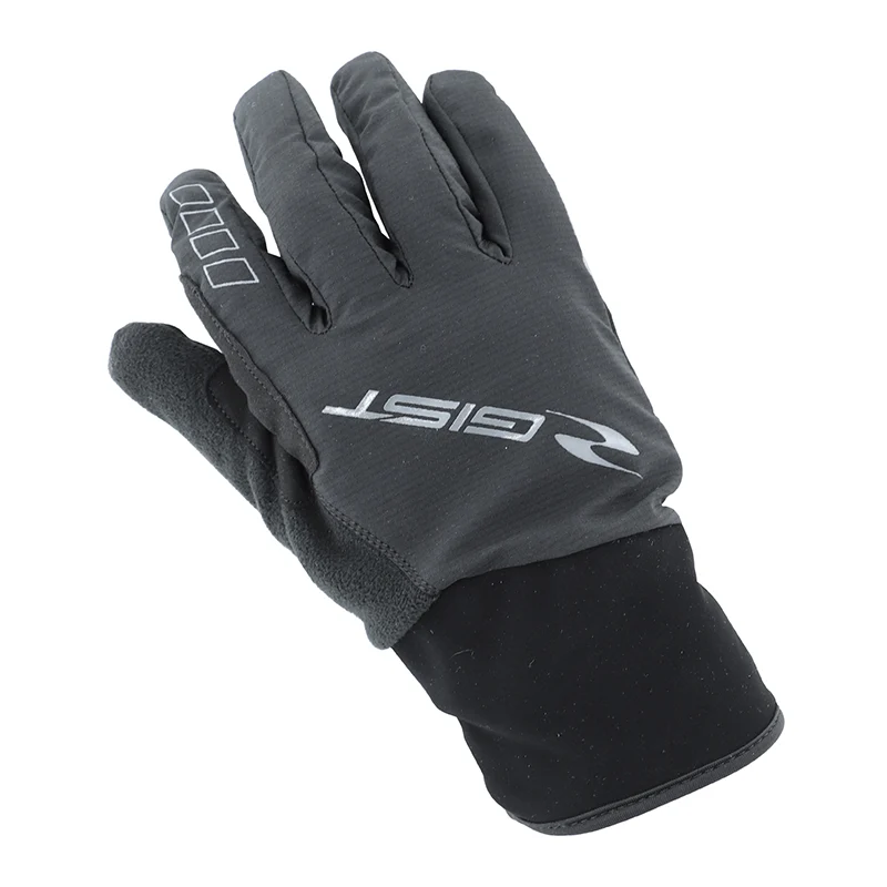 Gants Vélo Hiver Long Gist Doble Basse Temperature Noir Long XL (Paire Sur Carte) Compatible Ecran Tactile