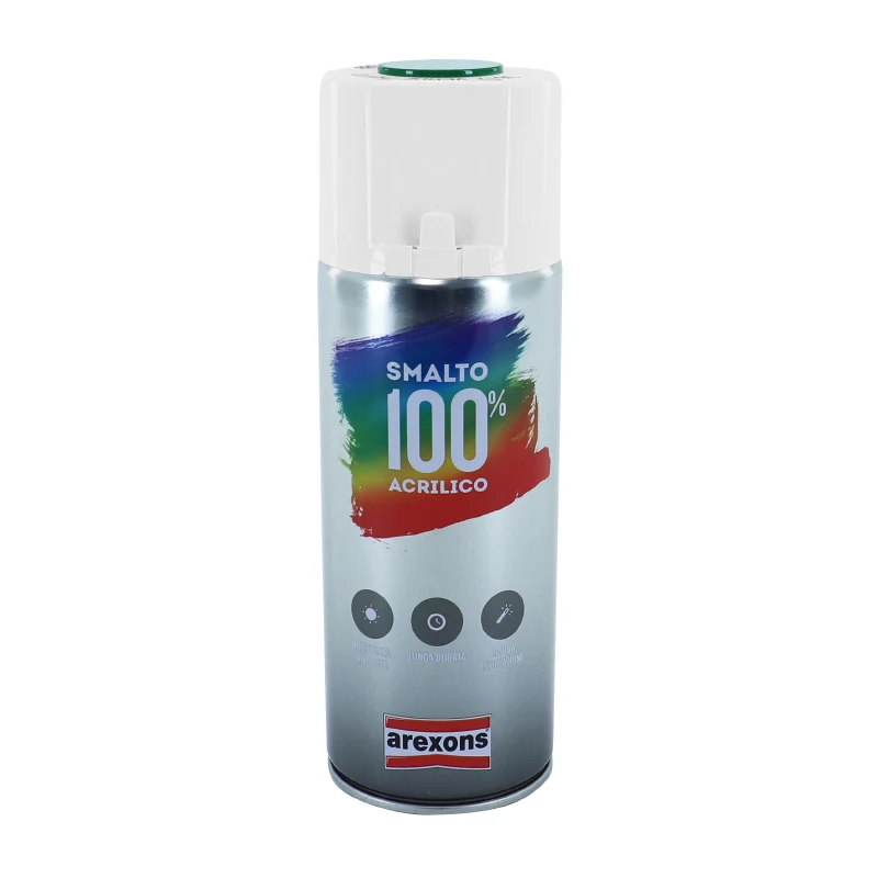 Bombe De Peinture Arexons Acrylique 100 Vert Gazon Aerosol 400 Ml (3617)