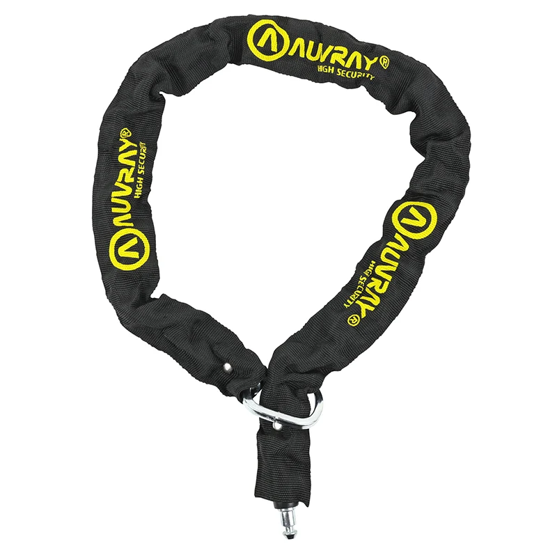 Antivol Vélo Chaîne A Boucle Auvray Plug Pour Fer A Cheval Noir Câble 0.90M Diam 5.5 mm (Compatible Avec Fer A Cheval Ref 168946, 217677)