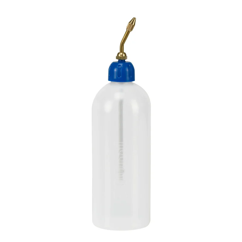 Flacon-Burette Laboratoire Pressol En Polyethylene Transparent 500Ml Avec Bec Laiton (Vendu A L'Unite)