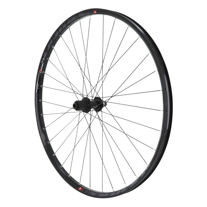 Roue VTT Disque 29" Trucky 30 Tubeless Ready Arrière Centerlock Noir Moyeu Shimano Tc500 11-10V Axe Traversant 12-142 Jante 30C 32 Rayons