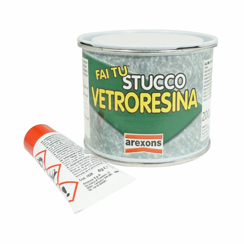 Mastic Carrosserie Fibre De Verre Arexons Avec Durcisseur (200G)