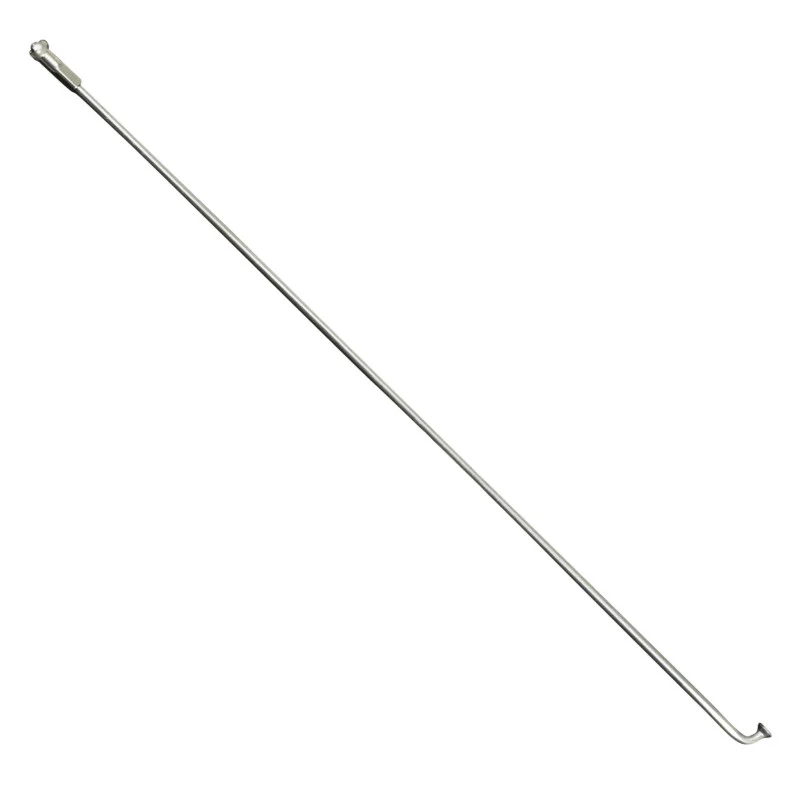 Rayon Leader Fox INOX Argent Tête Coudée Lg 233 Diam 2.3 mm (Vendu A L'Unite Sans Écrou) - Voir 185897 Pour Écrou