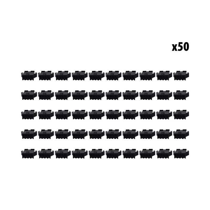 Connecteur SM 4 pins Femelle x50 pcs