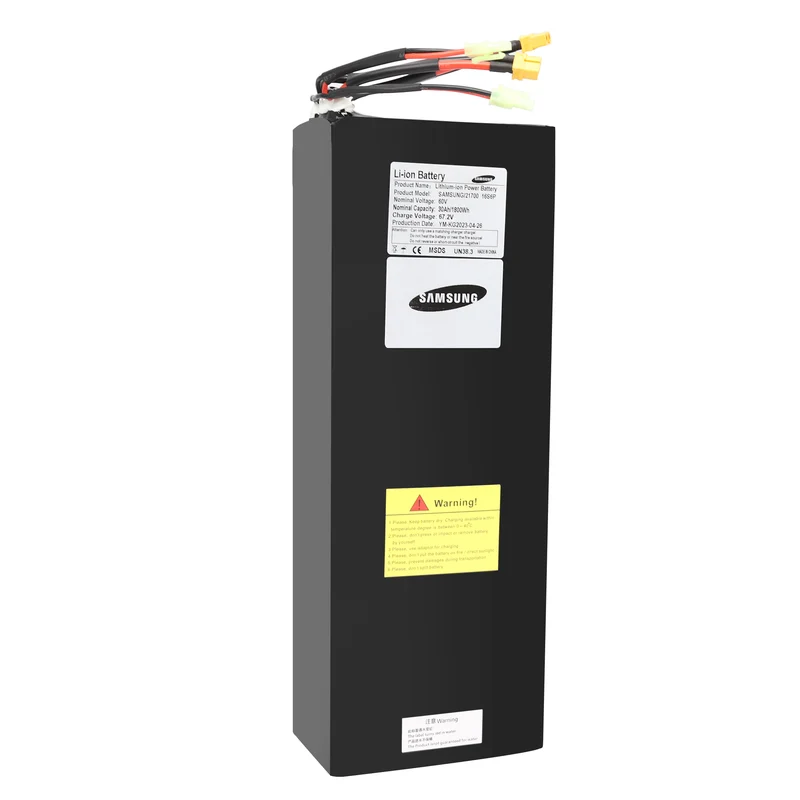 Li-on Battery 60V 31.5AH / SAMSUNG Li-on Battery 60V 30AH X11+
