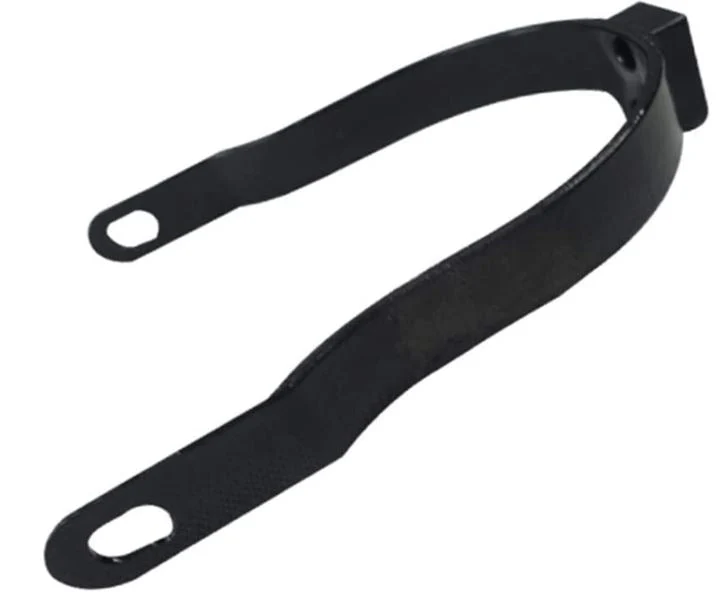 Support Garde Boue Large Noir / Rouge - 8.5 / 10 Pouces