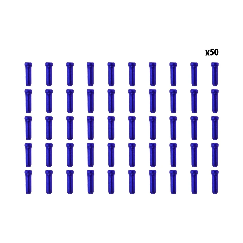 Arrets de cables bleu x50 pcs