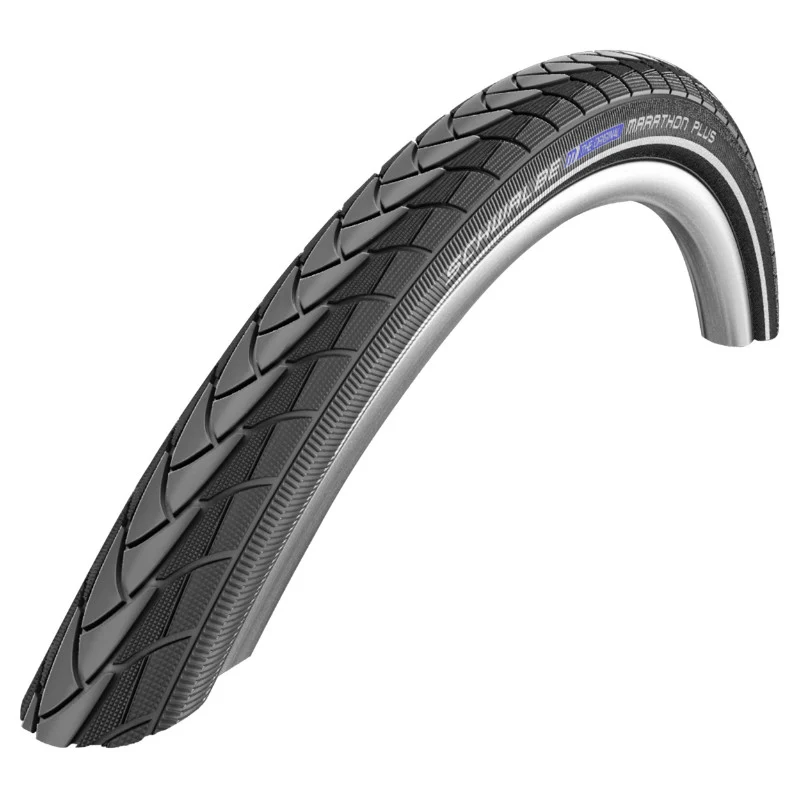 Pneu VTC - VAE Urbain 700 X 35 Schwalbe Marathon E-Plus Noir Tr (37-622) Renfort 5 mm Flanc Reflex Homologué VAE E50