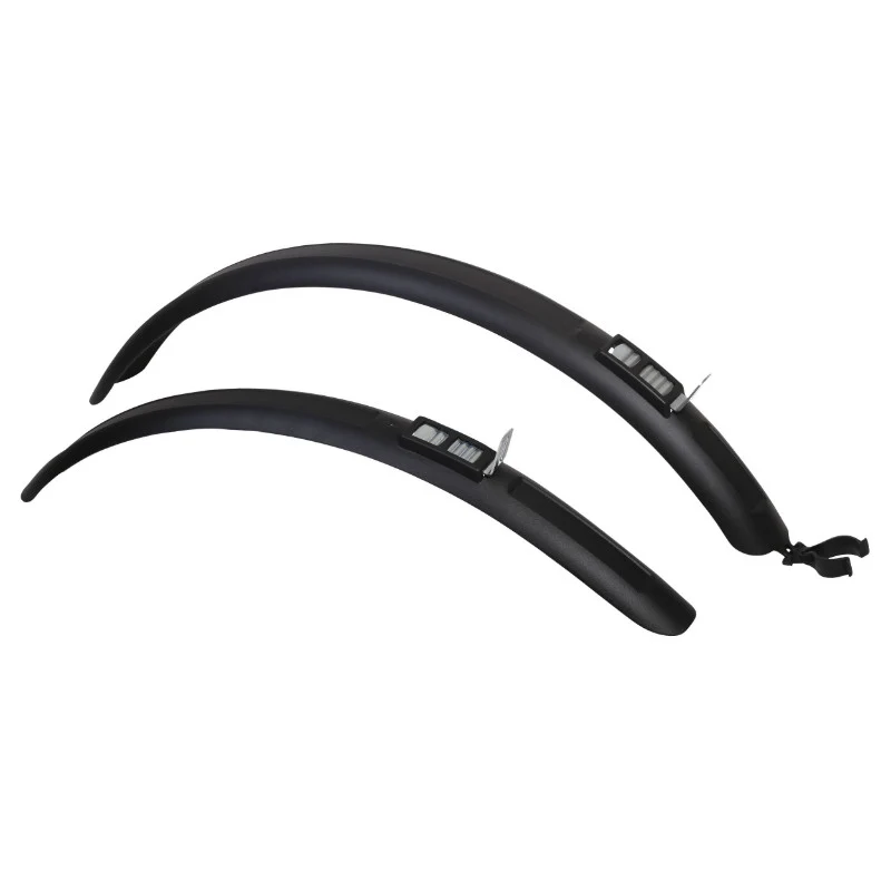 Garde Boue City-VTT Rapide Zefal Trail 55 mm Noir (Paire) Pour Pneu 650B-700C-26"-27.5"-29" Section Maximum 2.0"