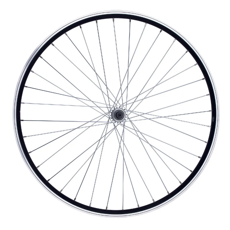 Roue VTT Patin Blocage 27.5" Alu Arrière Noir Double Paroi Moyeu 36 Rayons Alu Roue Libre 8-7-6V