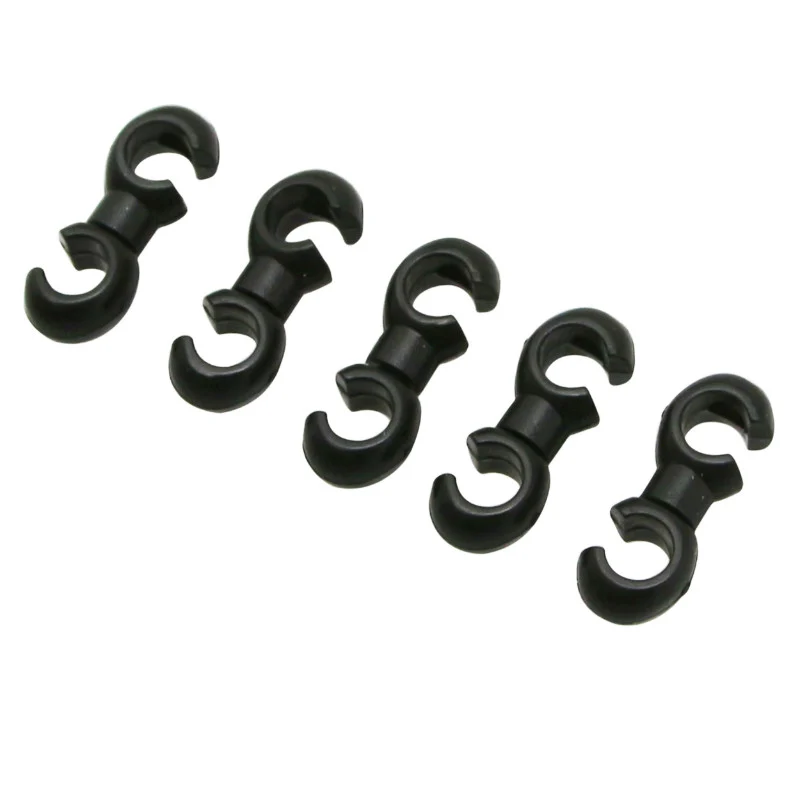 Attache Gaine Frein-Dérailleur Fibrax Noir (Sachet De 5Pcs)