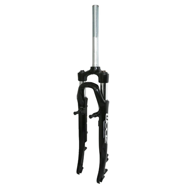 Fourche VTC 28 " 700X35 Zoom 730 Alu Ressort Noir Deb. 50 mm Pivot (240-75) Filete 1"1-8-28,6 Compatible V-Brake-Disque