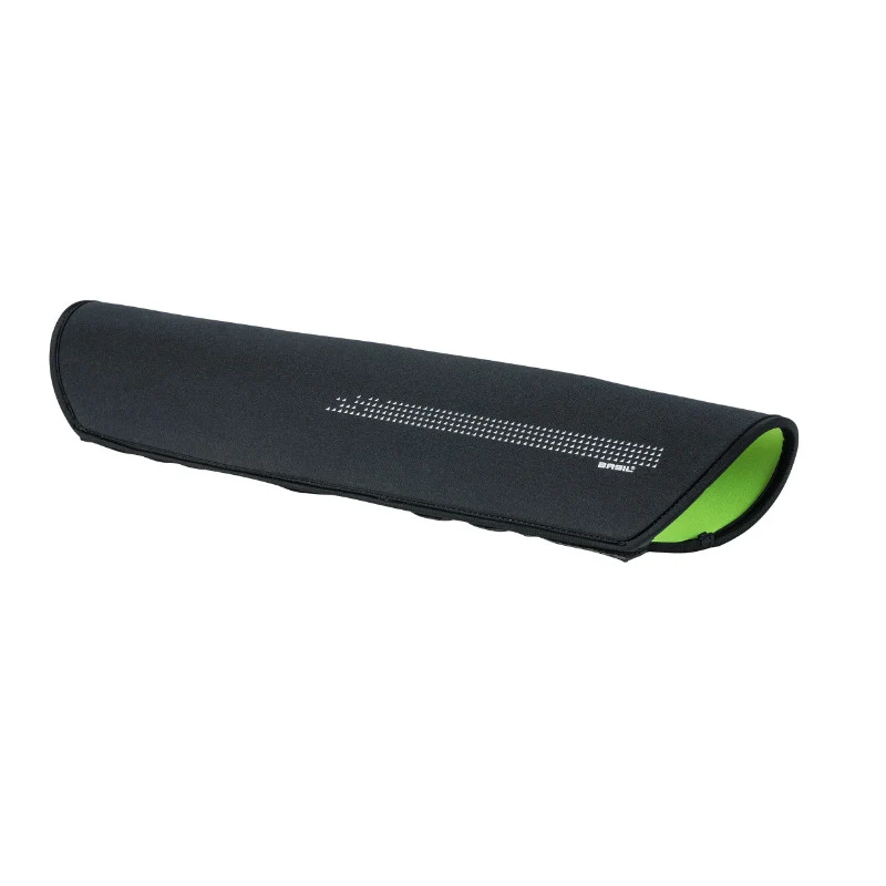 Housse Protection De Batterie Intégrée Basil Miles Neoprene Noir Waterproof Compatible VAE-E-Bike (L53 X L7 X H11 cm)