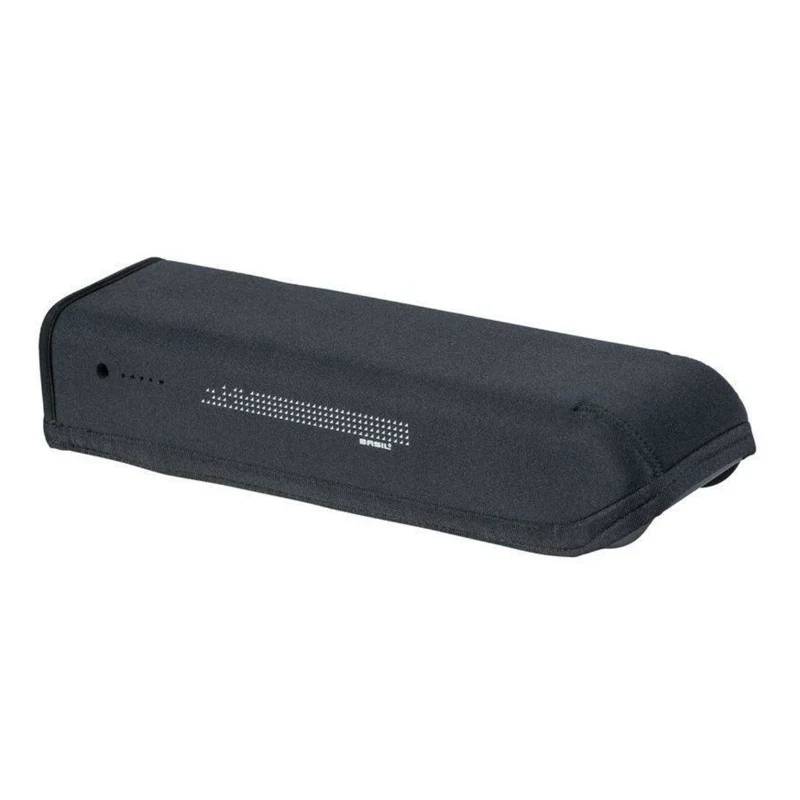 Housse Protection De Batterie Arrière Basil Pour Shimano Steps Neoprene Noir Waterproof Compatible VAE-E-Bike (L32 X L12 X H8 cm)