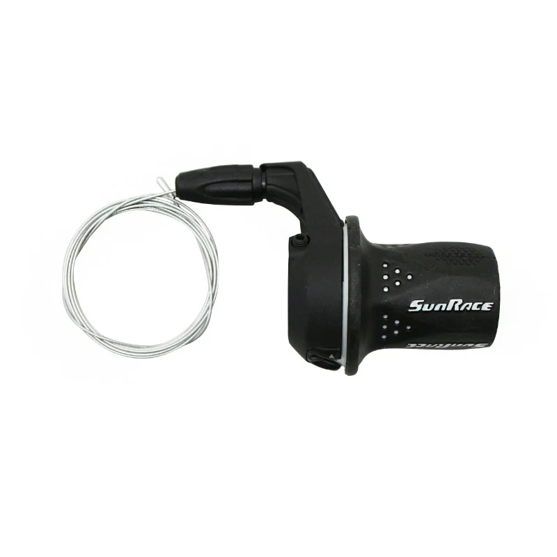 Manette VTT Sunrace Gauche Twist Gripshift M21 3V. - Poignée Tournante
