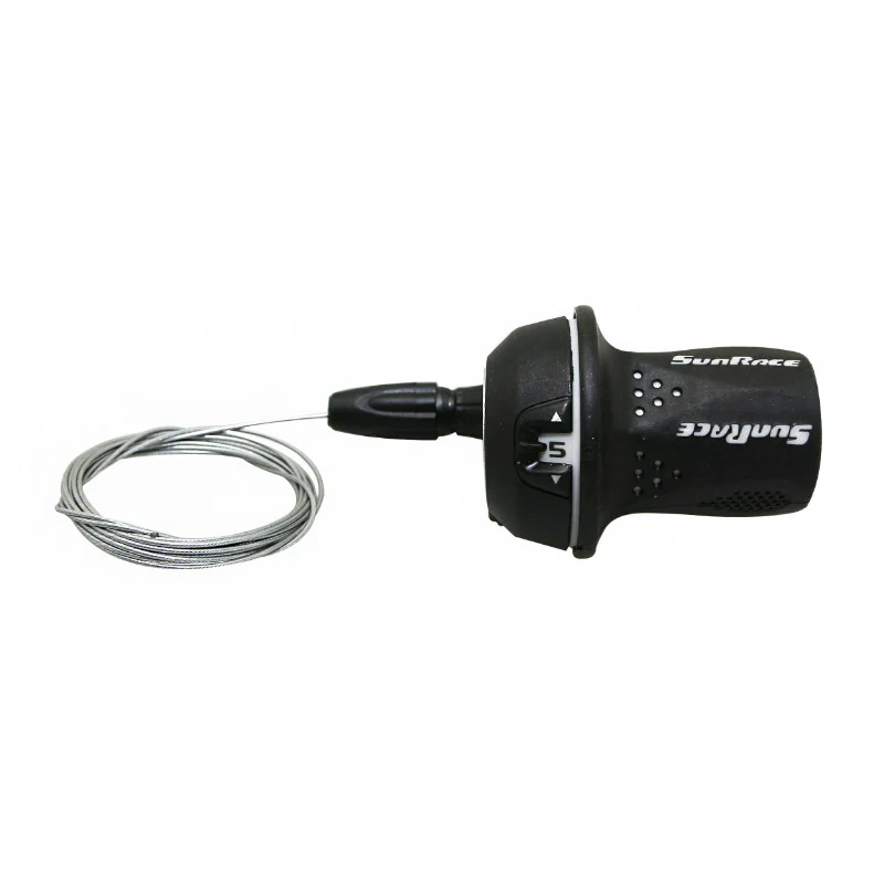 Manette VTT Sunrace Droite Twist Gripshift M21 5V. - Poignée Tournante