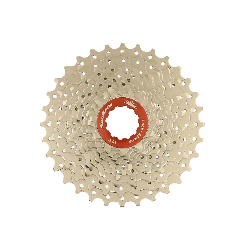 Cassette 11V. Sunrace Rx1 11-32 Route - Gravel Pour Shimano (Niveau 105) Metallic Argent (Livre En Boite) (11-12-13-14-15-17-19-21-24-28-32)