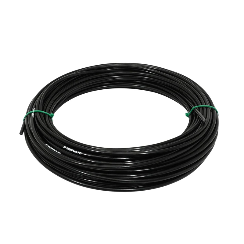 Gaine De Frein Fibrax Noir 5 mm (Rouleau De 30M) Avec Liner Teflon