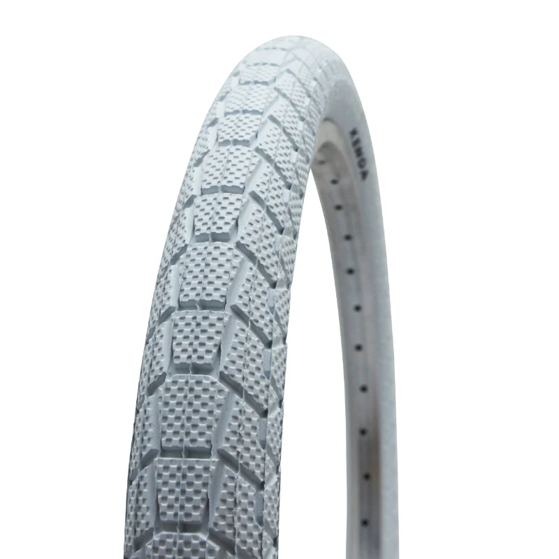 Pneu BMX 20 X 1.95 Kenda Slick Blanc Tr (50-406)