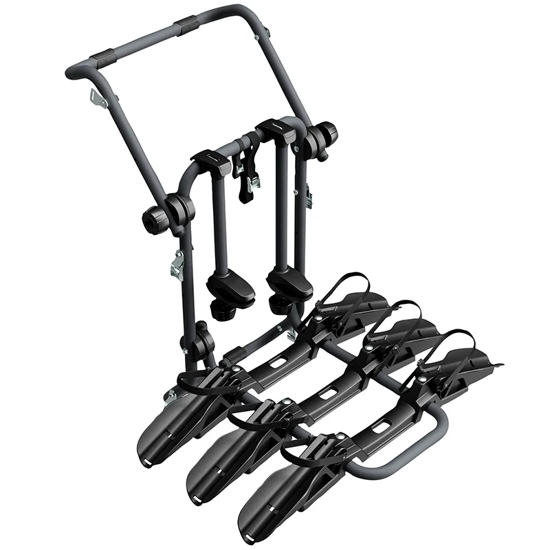 Porte Vélo De Coffre Peruzzo Pure Instinct Pour 3 Vélos Avec Emplacement (Maxi 45Kgs) Compatible 29"
