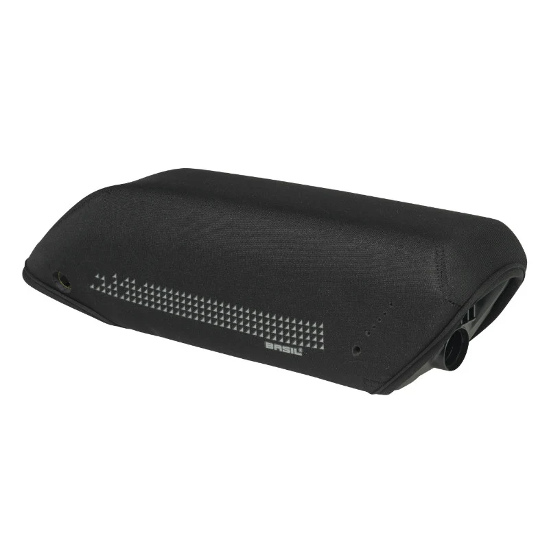 Housse Protection De Batterie Tube Diagonal Basil Miles Neoprene Noir Waterproof Compatible VAE-E-Bike (L24 X L7 X H8 cm)