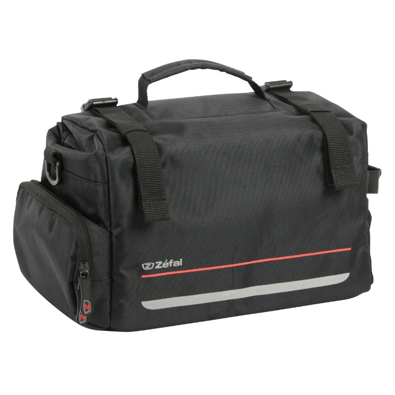 Sacoche Arrière Vélo Trunkbag Zefal Z Traveler 60 Sur Porte Bagage Universel 20L Polyester Waterproof Noir (32X18X22 cm)