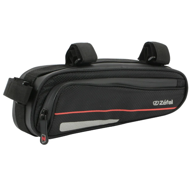 Sacoche De Cadre Vélo Zefal Z Frame 1,3L Noir Fixation Velcro