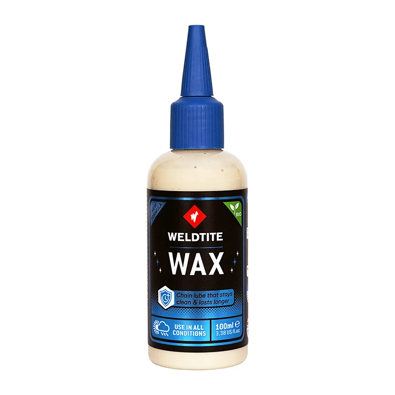 Lubrifiant Vélo Chaîne Weldtite Wax - Cire Seche (100 Ml) Resiste A L'Eau
