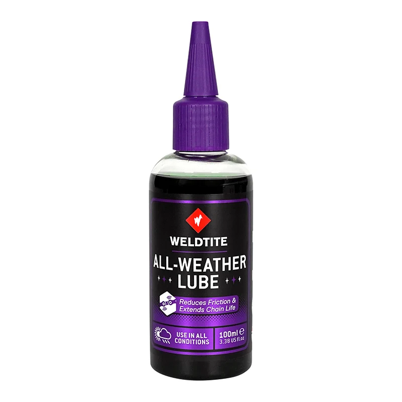 Lubrifiant Vélo Chaîne Weldtite All Weather Toutes Conditions (100Ml)