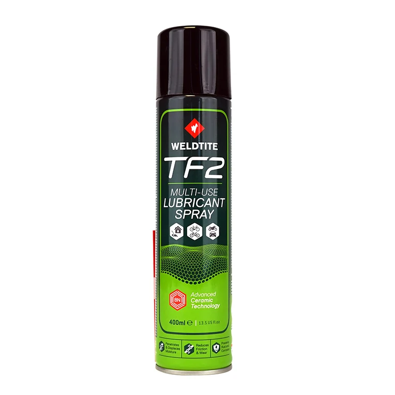 Lubrifiant Vélo Multi-Usage Weldtite Tf2 Céramique (Aerosol 400Ml)