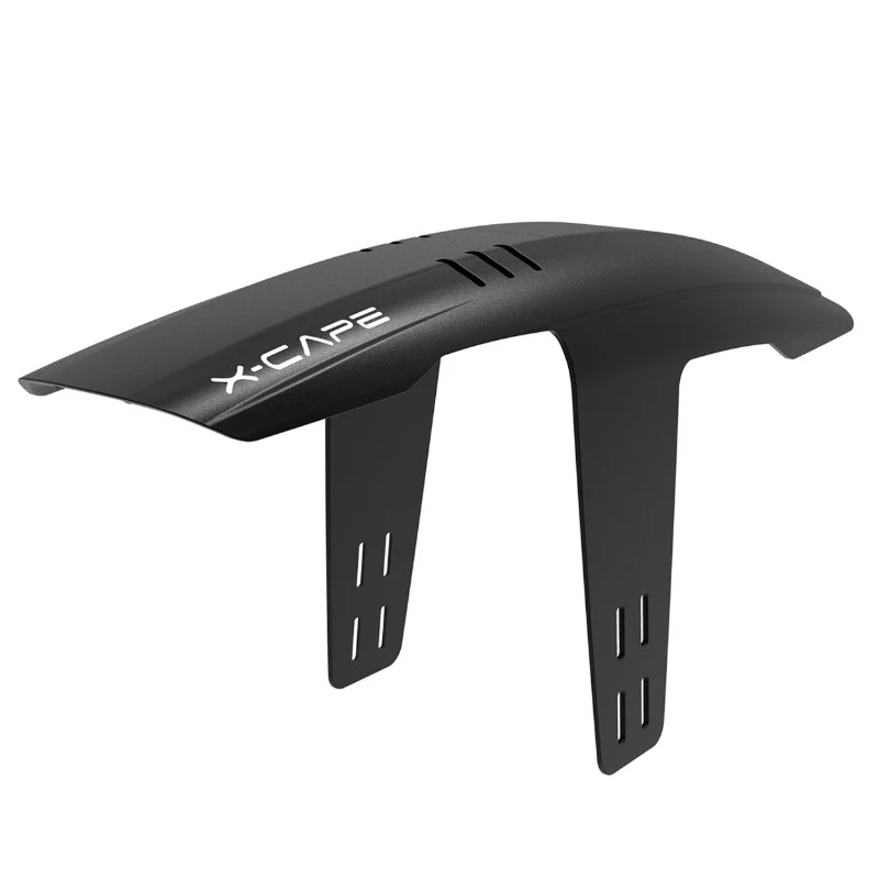 Garde Boue VTT AV 26''-27.5"-29" Polisport X-Cape Noir Compatible Disque-V-Brake Multi - Ajustement - Livre Avec 3 Colliers